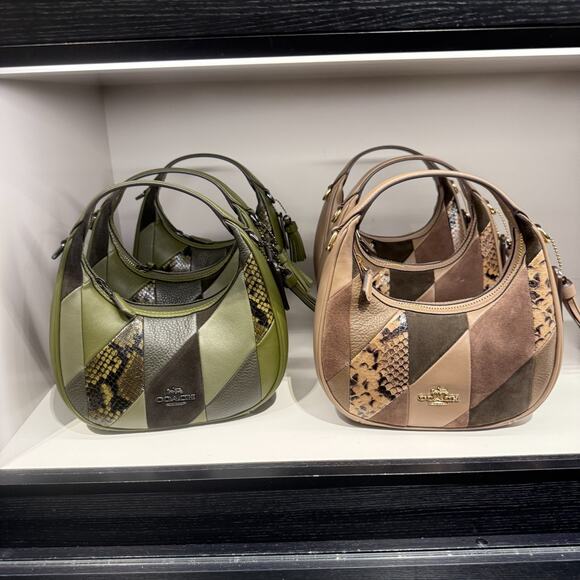 Coach Carmen Mini Crossbody Bag in Patchwork CCE64 CCE62 - Picture 1 of 15